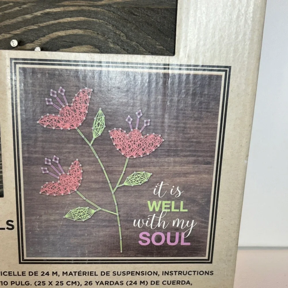 Hampton Art String Art Kit It Is Well With My Soul WD0202